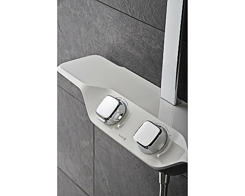 Santeh-Crystal.ru: Душевая система Kludi Cockpit Discovery 8020091-00 Хром Белый Заказать Душевая система Kludi Cockpit Discovery 8020091-00 Хром Белый в магазине сантехники Santeh-Crystal.ru