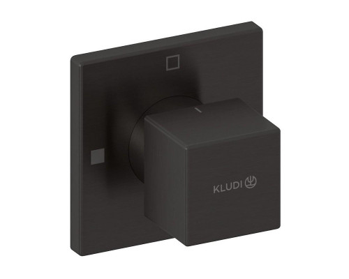 Переключатель потоков Kludi Decus 54847N275 цвет Оружейная сталь брашированная