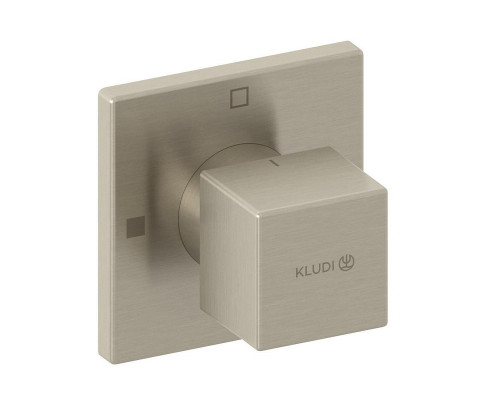 Переключатель потоков Kludi Decus 54847N575 цвет Никель брашированный