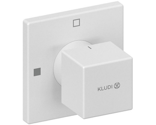 Переключатель потоков Kludi Decus 548475375 Белый матовый