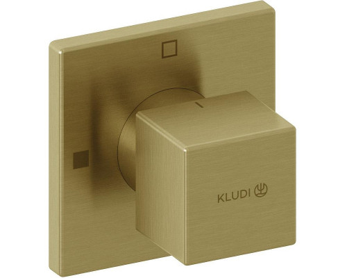 Переключатель потоков Kludi Decus 54847N075 Золото брашированное
