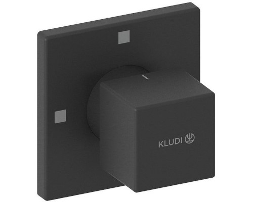 Переключатель потоков Kludi Decus 548463975 Черный матовый