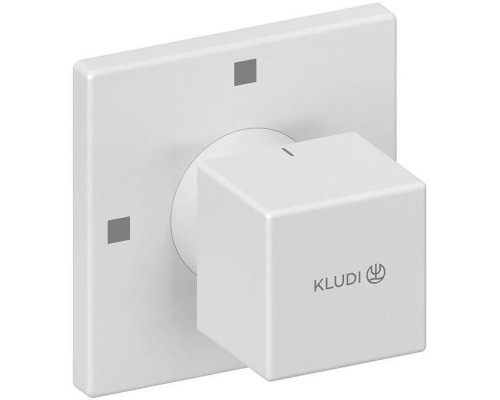 Переключатель потоков Kludi Decus 548465375 Белый матовый