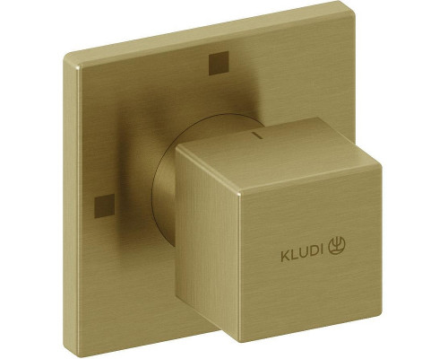 Переключатель потоков Kludi Decus 54846N075 Золото брашированное