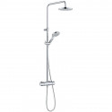 Душевая система Kludi Dive Dual Shower System 6907905-00 с термостатом Хром