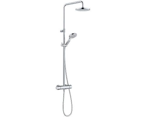 Душевая система Kludi Dive Dual Shower System 6907905-00 с термостатом Хром