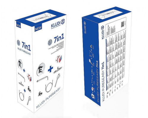 Душевая система Kludi Pure Easy 376400565 Хром