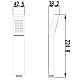 Купить Ручной душ Lemark LM8011C Хром в магазине сантехники Santeh-Crystal.ru