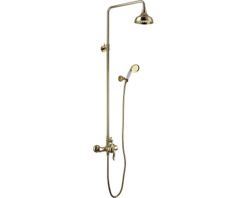 Приобрести Душевая система Lemark Brava LM4760G Золото в магазине сантехники Santeh-Crystal.ru
