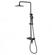 Душевая система Lemark Bronx LM3760BL Черная