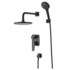 Душевая система Lemark Bronx LM3729BL Черная