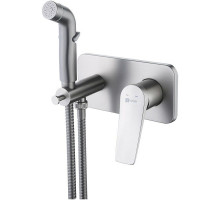 Гигиенический душ со смесителем Lemark Bronx LM3720GM Графит