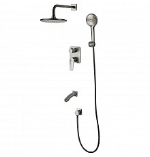 Душевая система Lemark Bronx LM3722GM Графит