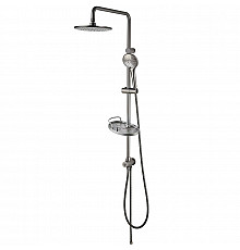 Душевая система Lemark Bronx LM3788GM Графит
