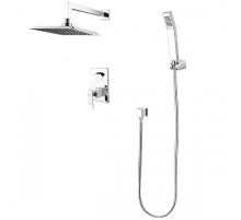 Душевая система Lemark Contest LM5829CW Хром Белый