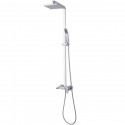 Душевая система Lemark Contest LM5862CW Хром Белая
