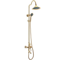 Душевая система Lemark Greek LM5562GG Золото