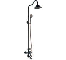 Душевая система Lemark Jasmine LM6662ORB Черная бронза