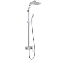 Душевая система Lemark Melange LM4960CW Хром Белый