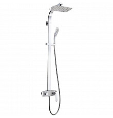 Душевая система Lemark Melange LM4960CW Хром Белый