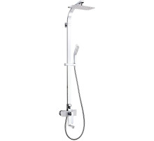 Душевая система Lemark Melange LM4962CW Хром Белый