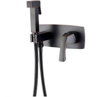 Гигиенический душ со смесителем Lemark Nubira LM6219ORB Черная бронза