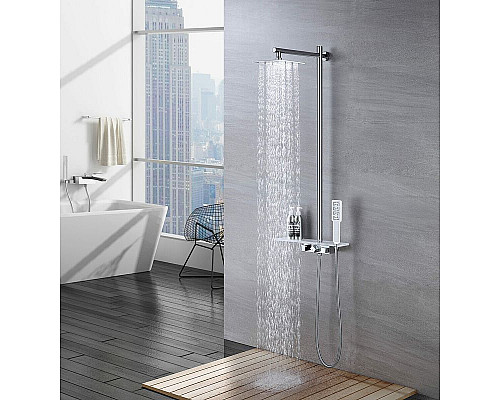 Купить Душевая система Lemark Tropic LM7001C Хром в магазине сантехники Santeh-Crystal.ru