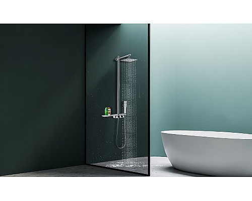 Купить Душевая система Lemark Tropic LM7001C Хром в магазине сантехники Santeh-Crystal.ru