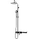 Купить Душевая система Lemark Tropic LM7009C Хром Черный в магазине сантехники Santeh-Crystal.ru