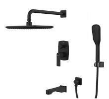 Душевая система Lemark Ursus LM7222BL Черный