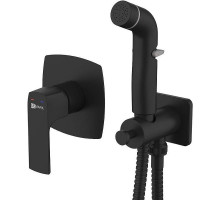 Гигиенический душ со смесителем Lemark Ursus LM7219BL Черный