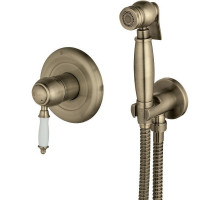 Гигиенический душ со смесителем Lemark Villa LM4819B Бронза