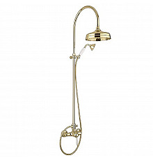 Душевая система Margaroli Classica RU1006AA01GD Золото
