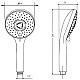 Заказать Ручной душ Migliore Grazia 29688 Хром в магазине сантехники Santeh-Crystal.ru