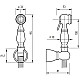 Купить Гигиенический душ Migliore Laura 20111 Медь в магазине сантехники Santeh-Crystal.ru
