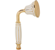 Ручной душ Migliore Olivia 19025 Золото Белый декор Золото