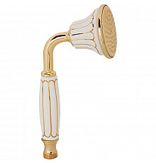 Ручной душ Migliore Olivia 19025 Золото Белый декор Золото