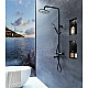 Приобрести Душевая система Orange T02S3-911b Черный в магазине сантехники Santeh-Crystal.ru