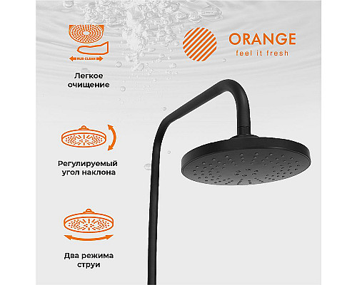 Santeh-Crystal.ru: Душевая система Orange Mia M34-922b Черная Приобрести Душевая система Orange Mia M34-922b Черная в магазине сантехники Santeh-Crystal.ru