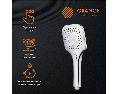 Santeh-Crystal.ru: Душевой гарнитур Orange O-Shower OS073 Хром Купить Душевой гарнитур Orange O-Shower OS073 Хром в магазине сантехники Santeh-Crystal.ru