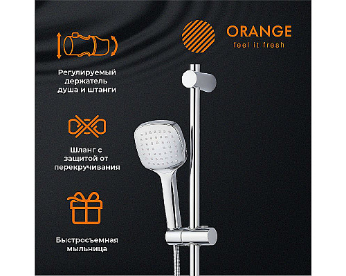 Santeh-Crystal.ru: Душевой гарнитур Orange O-Shower OS063 Хром Заказать Душевой гарнитур Orange O-Shower OS063 Хром в магазине сантехники Santeh-Crystal.ru
