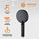 Купить Душевой гарнитур Orange Style LM53b Черный в магазине сантехники Santeh-Crystal.ru