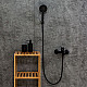 Купить Душевой гарнитур Orange Style LM53b Черный в магазине сантехники Santeh-Crystal.ru