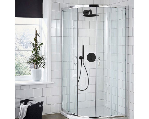 Купить Душевой гарнитур Paini 53PZ440TTAS Черный матовый в магазине сантехники Santeh-Crystal.ru