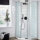 Купить Верхний душ Paini 50PZ759TT25 Черный матовый в магазине сантехники Santeh-Crystal.ru