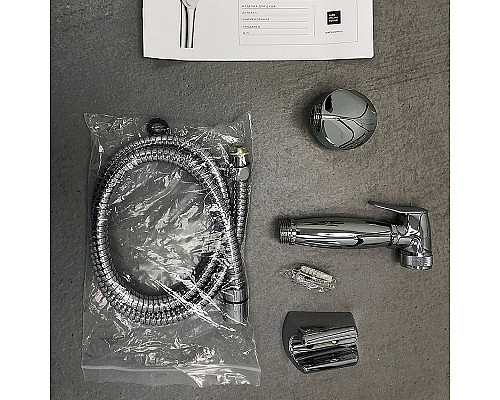 Приобрести Гигиенический душ Paini Aria 53CR174KIT Хром в магазине сантехники Santeh-Crystal.ru