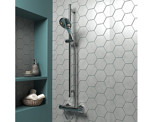 Заказать Душевой гарнитур Paini Bergamo BRCR121L9 Хром в магазине сантехники Santeh-Crystal.ru