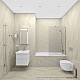 Купить Душевой гарнитур Paini Catania CTCR121L9 Хром в магазине сантехники Santeh-Crystal.ru