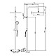 Заказать Душевая система Paini Cox 78CR689THAE28P1 Хром в магазине сантехники Santeh-Crystal.ru