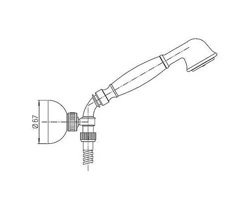 Купить Душевой гарнитур Paini Liberty 17F3131 Старая бронза в магазине сантехники Santeh-Crystal.ru